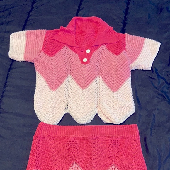 2 piece Knit Skirt Set - Picture 2 of 3